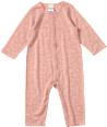 Schlafanzug aus Wolle-Seide mit Ajour-Struktur, rosa, Gr. 62/68 ALANA