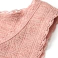 Unterhemd aus Wolle-Seide mit Ajour-Struktur, rosa, Gr. 98/104 ALANA