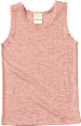 Unterhemd aus Wolle-Seide mit Ajour-Struktur, rosa, Gr. 98/104 ALANA