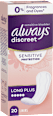 discreet Slipeinlagen Inkontinenz Sensitive Long Plus always