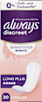 discreet Slipeinlagen Inkontinenz Sensitive Long Plus always
