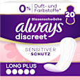 discreet Slipeinlagen Inkontinenz Sensitive Long Plus always