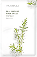 Mască de față cu arbore de ceai NATURE REPUBLIC