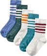 Tennissocken, weiß + blau, Gr. 23/26 PUSBLU