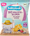 Gustare pentru bebeluși „Flori crocante cu fructe de pădure”, începând de la 8 luni babylove