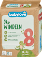 Windeln Öko Gr. 8 (18+ kg) babylove