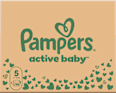 Pelene mjesečno pakiranje, vel. 5 (11 – 16 kg) Pampers active baby