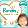 Plenice velikost 5 (11-16 kg) Pampers Premium Care