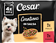 Selezione in salsa cibo umido per cani adulti Cesar