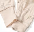 Schlafanzug aus Wolle mit Schaf-Muster, beige, Gr. 98/104 ALANA