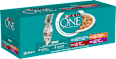 Adult kapsičky pro kočky jehněčí, mořské ryby, kuře, hovězí ve šťávě 40x85g PURINA ONE