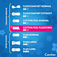 Slipeinlagen Cotton Feel Flexiform mit Frischeduft Carefree