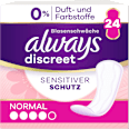 discreet Slipeinlagen Inkontinenz Sensitive Normal always