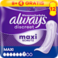 discreet Einlagen Inkontinenz Maxi Tag always