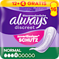 discreet Einlagen Inkontinenz Normal always
