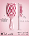 Haarbürste Detangling Hair Brush Orchid UNbrush