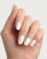 Künstliche Nägel, Soft Gel Press Ons Snow White Medium Round Doonails