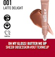 Darilni set ličil za ustnice Butter Me Up Latte Delight RIMMEL LONDON