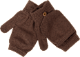 Handschuhe mit Fingerkappe braun (1 Paar) PURSET