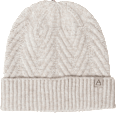 Haube mit Pailetten creme PURSET