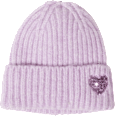 Haube mit Herz lila PURSET