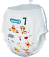Pannolini a mutandina premium misura 7 xxl (17+ kg) babylove