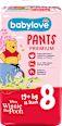 Pannolini a mutandina premium misura 8 (19+ kg) babylove