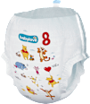 Pannolini a mutandina premium misura 8 (19+ kg) babylove