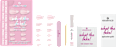 Künstliche Nägel What The Fake! Press-On Nails Manicure Set 05 French Chrome essence