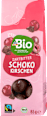 višně sušené mrazem v hořké čokoládě dmBio