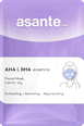 Textilná pleťová maska AHA & BHA essence ASANTE