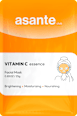 Textilná pleťová maska Vitamin C Essence ASANTE