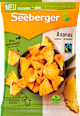 Sušeni nesladkani koščki ananasa Seeberger