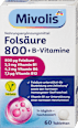 Folsäure 800 + B-Vitamine Tabletten 60 St Mivolis