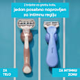 Brijač za intimnu zonu + jedna dopuna za brijač Gillette Venus