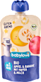 Purea di frutta Bio - mela, banana e avena babylove