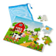 Puzzle do kúpeľa s motívom farmy SauBär