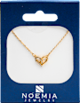 Ogrlica srce - Gold Noemia