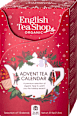 Kalendarz adwentowy z herbatkami w saszetkach, czerwony English Tea Shop