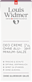 Louis Widmer Deo Creme ohne Aluminium-Salze parfümfrei Louis Widmer