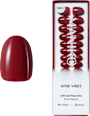 Künstliche Nägel Press Ons Short Round Wine Vibes Maniko