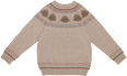 Anouk Pullover aus Strick mit Raglanärmeln & Affi-Muster, beige, Gr. 104 Anouk natubini
