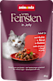 Nassfutter Katze reich an Huhn mit Rind, Raffinesse in Gelee animonda VOM FEINSTEN