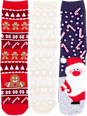 Weihnachtssocken im Trippelpack One Size PURSET