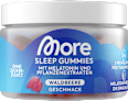 Sleep Gummies 40 St, Waldbeere Geschmack More Nutrition