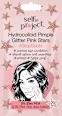 Anti Pickel Patches Hydrocolloid Pimple Glitter Pink Stars Selfie Project
