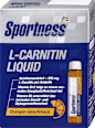 L-Carnitin Liquid Ampullen, Orangen Geschmack, 7 Stück à 25 ml Sportness