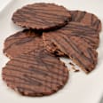 Cialde con spezie di Spekulatius in cioccolato al latte intero dmBio