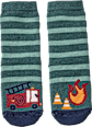 Stoppersocken mit Feuerwehr-Motiv, grün, Gr. 21/22 ALANA