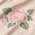 Set mit Body und Hose, beige mit Blumen-Motiv, Gr. 62/68 ALANA